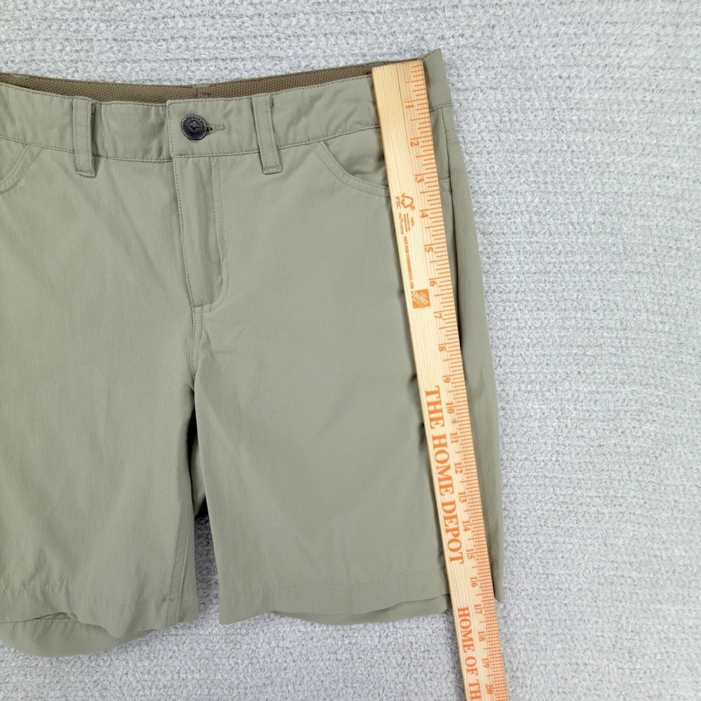 Patagonia Skyline Traveler Shorts Women Size 6 Beige Nylon Hiking DWR Stretch - Picture 9 of 10